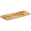 vidaXL Table Top Natural Solid rough mango wood with a natural finish
