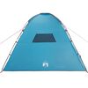 vidaXL Camping Tent 8-Person Blue Waterproof