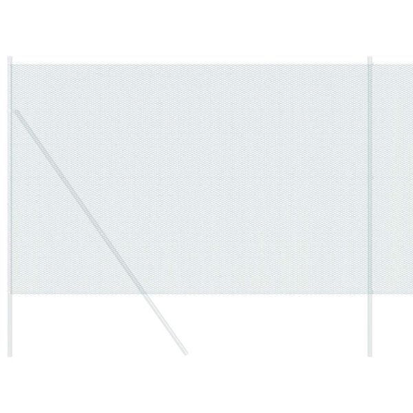 vidaXL Hexagon Fence Green 5.2'x 82'Steel