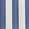 vidaXL Awning Blue and white Polyester with PU coating 196.9 x 118.1 in