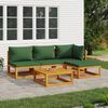 vidaXL Garden Lounge Set Green