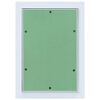 vidaXL Access Panel Green and Silver 9.84 x 13.78 in