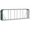 vidaXL Log Holder Green 118.1x17.7x39.4" Galvanised Steel