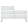 vidaXL Shoe Cabinet White Engineered wood, metal Medium Shoe Cabinet