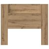 vidaXL Headboard Artisan Oak 47.24 x 5.91 x 40.75 in Engineered Wood