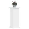 vidaXL Plant Stand White Engineered Wood Tall Stylish Design