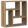 vidaXL Wall Shelf Artisan Oak Engineered Wood Medium Wall Shelf