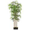 vidaXL Artificial Bamboo Tree 1095 Leaves 59.1" Green