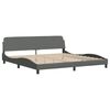 vidaXL Bed Frame Dark Grey