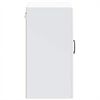 vidaXL Kitchen Wall Cabinet High gloss white Engineered wood