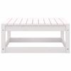 vidaXL Garden Lounge Set White Solid pine wood Large Modular