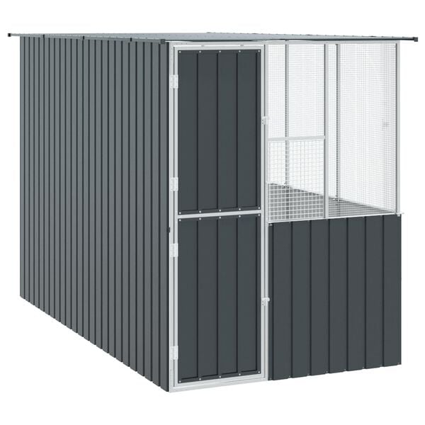 vidaXL Bird Cage Anthracite 315 x 167 x 200 cm Galvanized steel