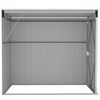 vidaXL Garden Shed Green Galvanized Steel 46.5 x 76.4 x 70.1 in