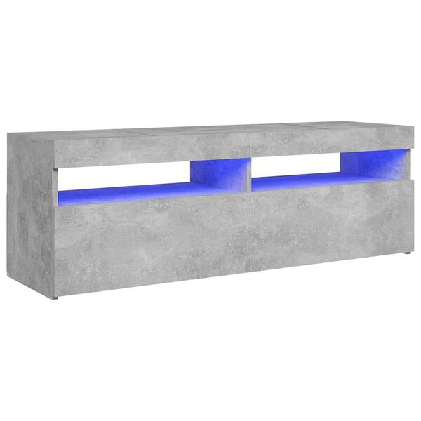 vidaXL TV Cabinet Concrete grey Engineered wood Small TV Cabinet