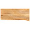 vidaXL Table Top Natural Wood Solid Mango Wood 31.5x15.7 in Table Top