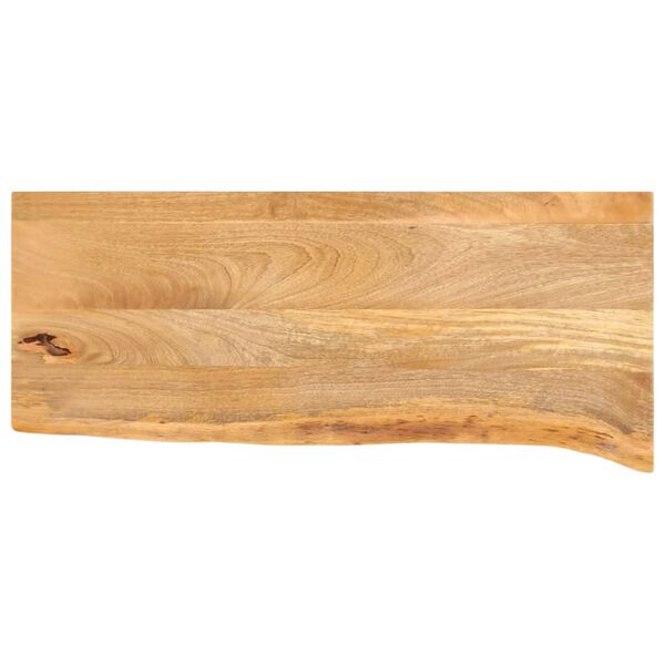 vidaXL Table Top Natural Wood Solid Mango Wood 31.5x15.7 in Table Top