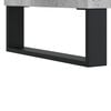 vidaXL TV Cabinet Concrete Grey Engineered Wood Medium TV Cabinet