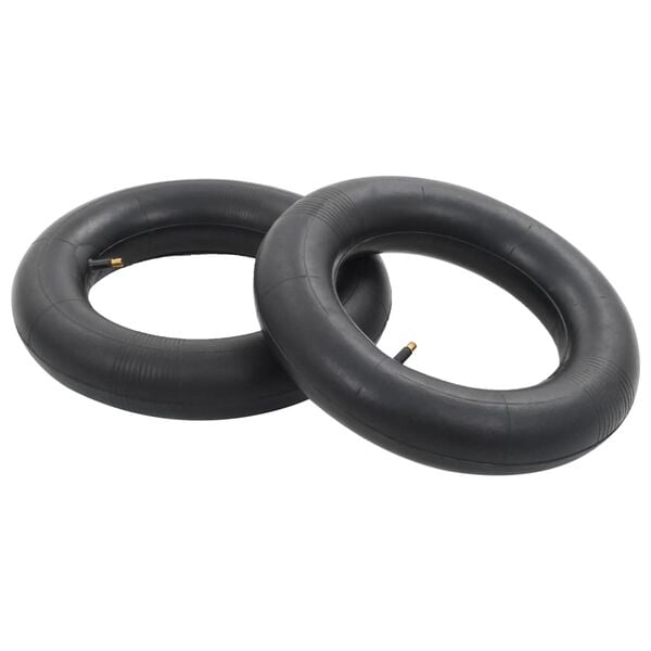vidaXL Inner Tube Black Rubber Fits sizes 3.50-8/16x4/4.00-8/400x100