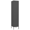 vidaXL Locker Cabinet Anthracite Steel Large Adjustable Shelves
