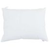 vidaXL Pillow with Pillow 2 pcs White 19.69 x 27.56 in Cotton