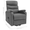 vidaXL Stand Up Massage Chair Light Grey