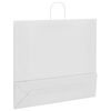 vidaXL Paper Bags 250 pcs with Handles White 54x15x49 cm