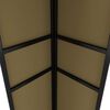 vidaXL Gazebo Taupe 100% polyester, powder-coated steel 9.8x19.7 ft