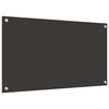 vidaXL Kitchen Backsplash 2 pcs Dark Grey 35.43 x 19.69 in