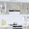 vidaXL Kitchen Wall Cabinet Concrete Grey Engineered Wood Medium