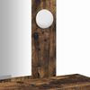 vidaXL Dressing Table Brown 19.69 x 16.14 x 55.12 in Engineered Wood