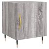 vidaXL Bedside Cabinet Gray Sonoma Engineered wood Medium