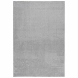 vidaXL Rug Grey 100% Polyester Large Foldable Area Rug Rectangular