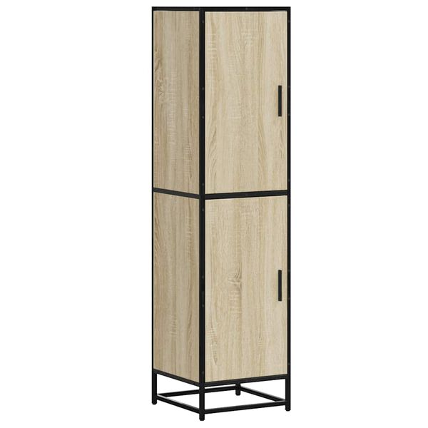 vidaXL Highboard Sonoma oak Engineered wood Tall Highboard Rectangular