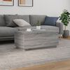 vidaXL Coffee Table Grey Sonoma Engineered wood Medium Coffee Table