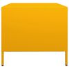 vidaXL TV Cabinet Mustard Yellow 26.8x19.7x17.1" Cold-rolled Steel