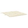 vidaXL Garden Bench Cushion Set of 2 Cream White