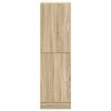 vidaXL Kitchen Cabinet Sonoma oak Engineered wood 51.8H x 15.0W x 16.3D in