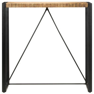 vidaXL Bar Table 43.3"x23.6"x43.3" Solid Mango Wood