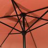 vidaXL Garden Parasol Terracotta Polyester 118.1x78.7 in Tiltable