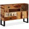 vidaXL Sideboard Solid Acacia Wood 45.3"x11.8"x31.5"