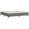 vidaXL Bed Frame Light gray 78.7“ x 78.7” Corduroy fabric
