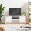 vidaXL TV Cabinet White Engineered wood 40.2x11.8x14.8 in TV Cabinet
