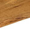 vidaXL Table Top 55.1"x15.7"x1.5" Live Edge Solid Wood Mango