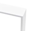 vidaXL Wall Cube Shelf Set of 3 White MDF Small Wall Cube Shelf