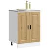 vidaXL Kitchen Base Cabinet Artisan Oak Engineered Wood Medium
