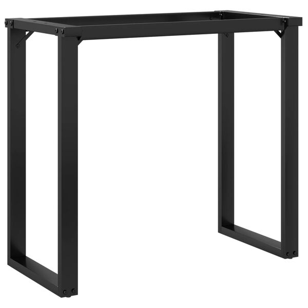 vidaXL Dining Table Legs O-Frame 31.5"x15.7"x28.7" Steel