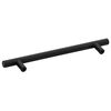 vidaXL Cabinet Handle Set of 10 Black Stainless steel 8.8 in long