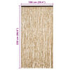 vidaXL Insect Curtain Beige 39.4x86.6" Chenille