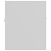 vidaXL Bathroom Furniture Set White Engineered wood, acrylic S