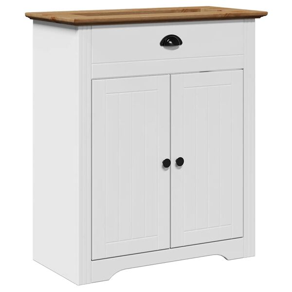vidaXL Bathroom Sink Cabinet White and Brown
